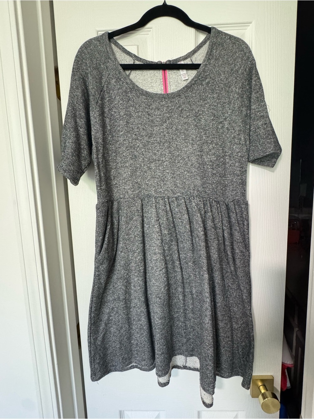 Xhilaration Gray Midi Tunic Dress